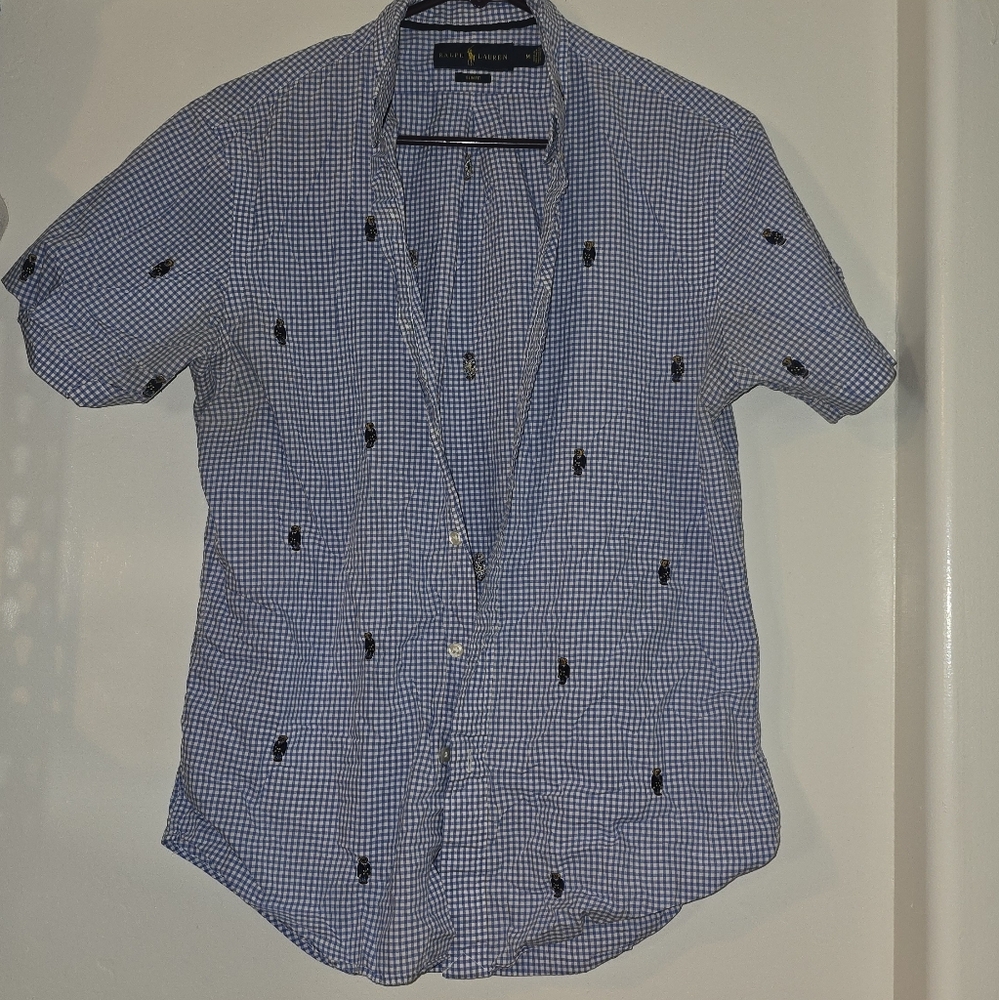 Ralph Lauren Bear Button up